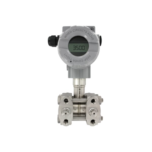 Smart differential pressure transmitter, range -10 to 10inwc